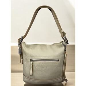 Vintage Coach 1427 Pebble Leather Slim Duffle Bag